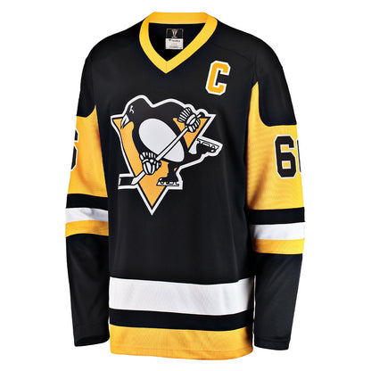 MARIO LEMIEUX PITTSBURGH PENGUINS FANATICS MEN'S HERITAGE BREAKAWAY JERSEY