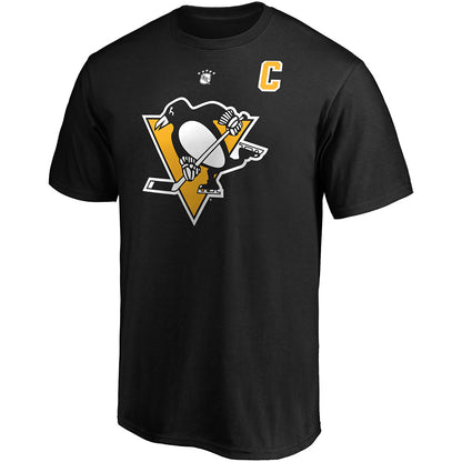 MARIO LEMIEUX PITTSBURGH PENGUINS FANATICS MEN'S HERITAGE T SHIRT