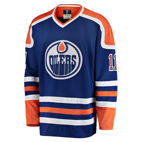 Reebok Wayne Gretzky Edmonton Oilers Premier Jersey - Away/Dark - Mens