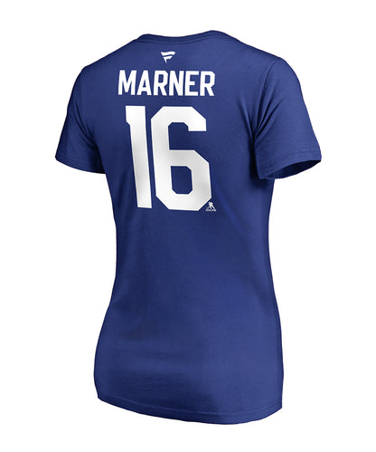 MITCH MARNER TORONTO MAPLE LEAFS FANATICS WOMEN'S NAME AND NUMBER T SHIRT