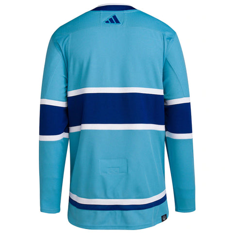 Men's Adidas Royal Toronto Maple Leafs - Reverse Retro 2.0 Authentic Blank Jersey