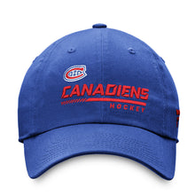MONTREAL CANADIENS FANATICS MEN'S AUTHENTIC PRO LOCKER ROOM UNSTRUCTURED ADJUSTABLE HAT