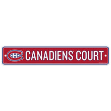 MONTREAL CANADIENS STREET SIGN 4X23