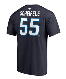 MARK SCHEIFELE WINNIPEG JETS FANATICS MEN'S NAME AND NUMBER T SHIRT