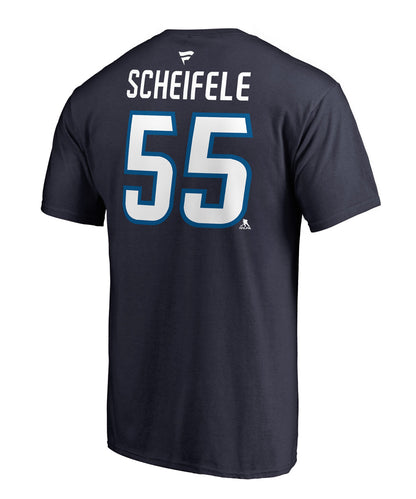 MARK SCHEIFELE WINNIPEG JETS FANATICS MEN'S NAME AND NUMBER T SHIRT