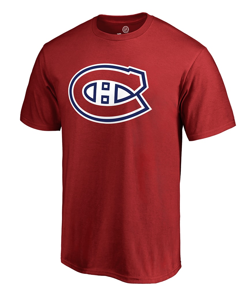 MONTREAL CANADIENS FANATICS MEN'S PRIMARY LOGO T SHIRT