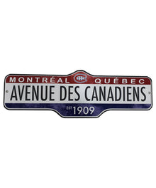 The Sports Vault Montreal Canadiens Standard Street Sign