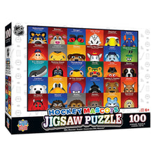NHL MASCOT 100-PIECE PUZZLE