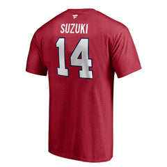 Nick Suzuki Backer T-Shirt - Ash - Tshirtsedge