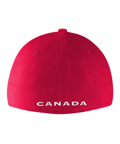 NIKE TEAM CANADA KIDS DRI-FIT SWOOSH FLEX HAT - RED
