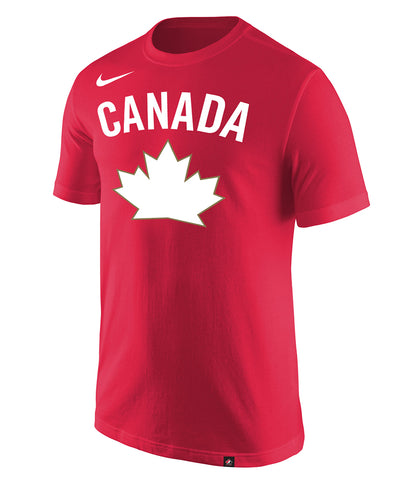 Nike White Hockey Canada One Leaf Custom Replica Jersey