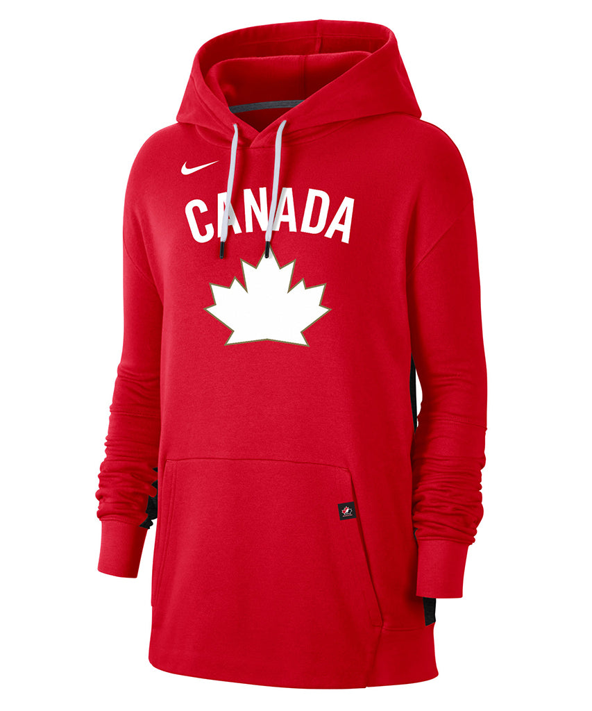 NIKE TEAM CANADA WOMEN'S WOMEN'S FLEECE PO HERITAGE HOODIE – Pro Hockey Life