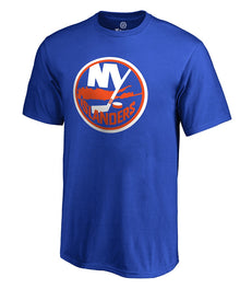 NEW YORK ISLANDERS FANATICS MEN'S PRIMARY LOGO T SHIRT