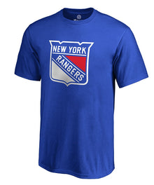 NEW YORK RANGERS FANATICS MEN'S PRIMARY LOGO T SHIRT