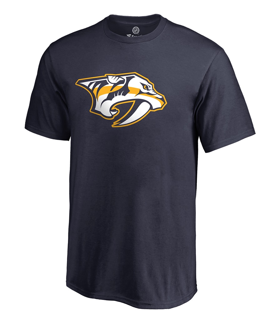 NASHVILLE PREDATORS FANATICS MEN'S PRIMARY LOGO T SHIRT