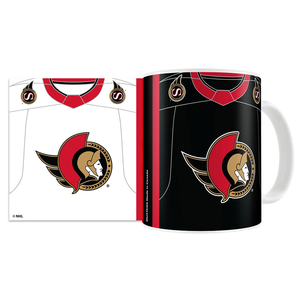OTTAWA SENATORS 15OZ SUBLIMATED JERSEY MUG