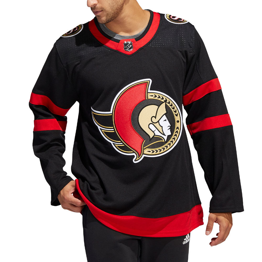 Ottawa Senators Adidas Authentic Home NHL Jersey Size 52 - Primegreen