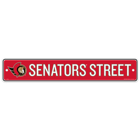 OTTAWA SENATORS STREET SIGN 4X23