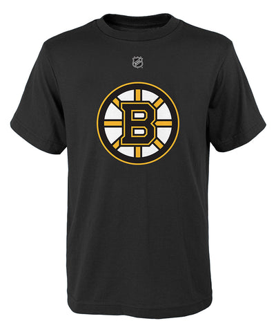 PATRICE BERGERON BOSTON BRUINS YOUTH NAME AND NUMBER T SHIRT