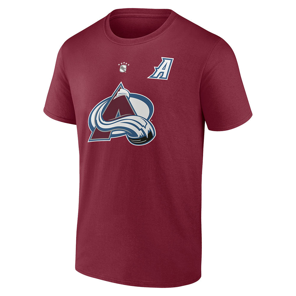 PETER FORSBERG COLORADO AVALANCHE FANATICS MEN'S HERITAGE T SHIRT