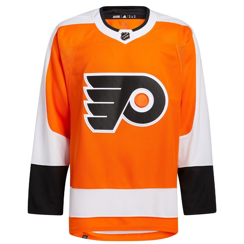 Customizable Philadelphia Flyers Adidas Primegreen Authentic NHL Hockey Jersey