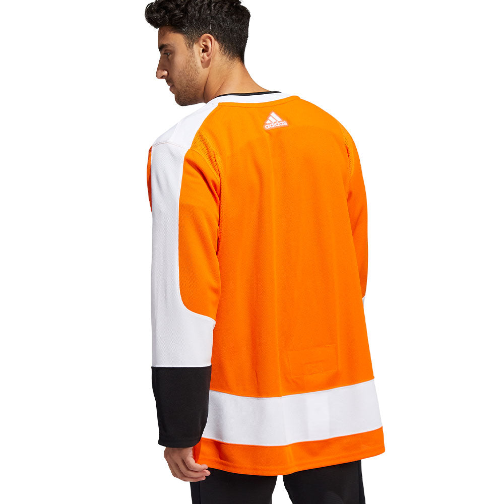 Adidas Philadelphia Fryers NHL Authentic Orange Mens Jersey New No Tags  Size 54