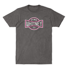 PINK WHITNEY BADGE LOGO T SHIRT - BLACK