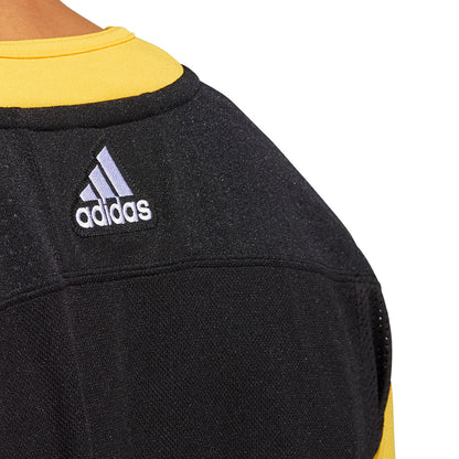 PITTSBURGH PENGUINS ADIDAS ADIZERO PRIMEGREEN AUTHENTIC BLACK HOME JERSEY