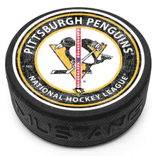 PITTSBURGH PENGUINS CENTRE ICE PUCK