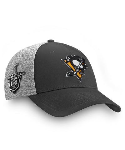 PITTSBURGH PENGUINS FANATICS MEN'S 2019 NHL STANLEY CUP STRUCTURED STRETCH HAT