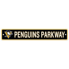 PITTSBURGH PENGUINS STREET SIGN 4X23