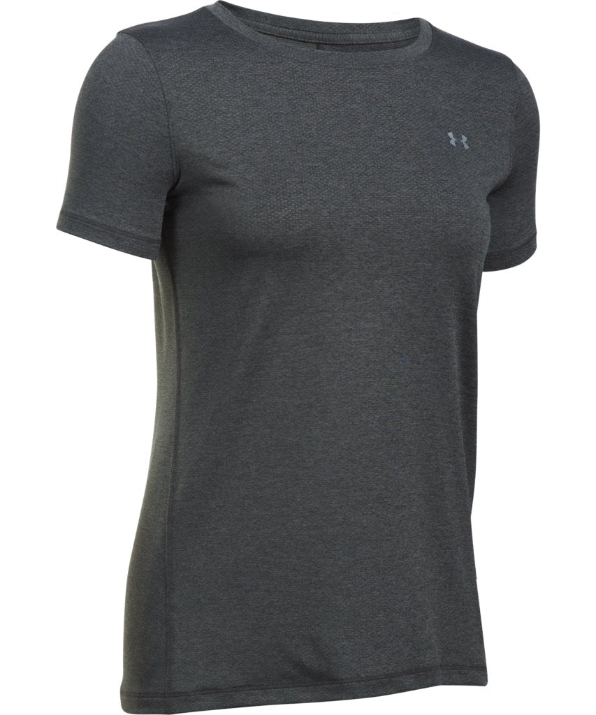 UNDER ARMOUR SR HG ARMOUR SS T-SHIRT CARBON
