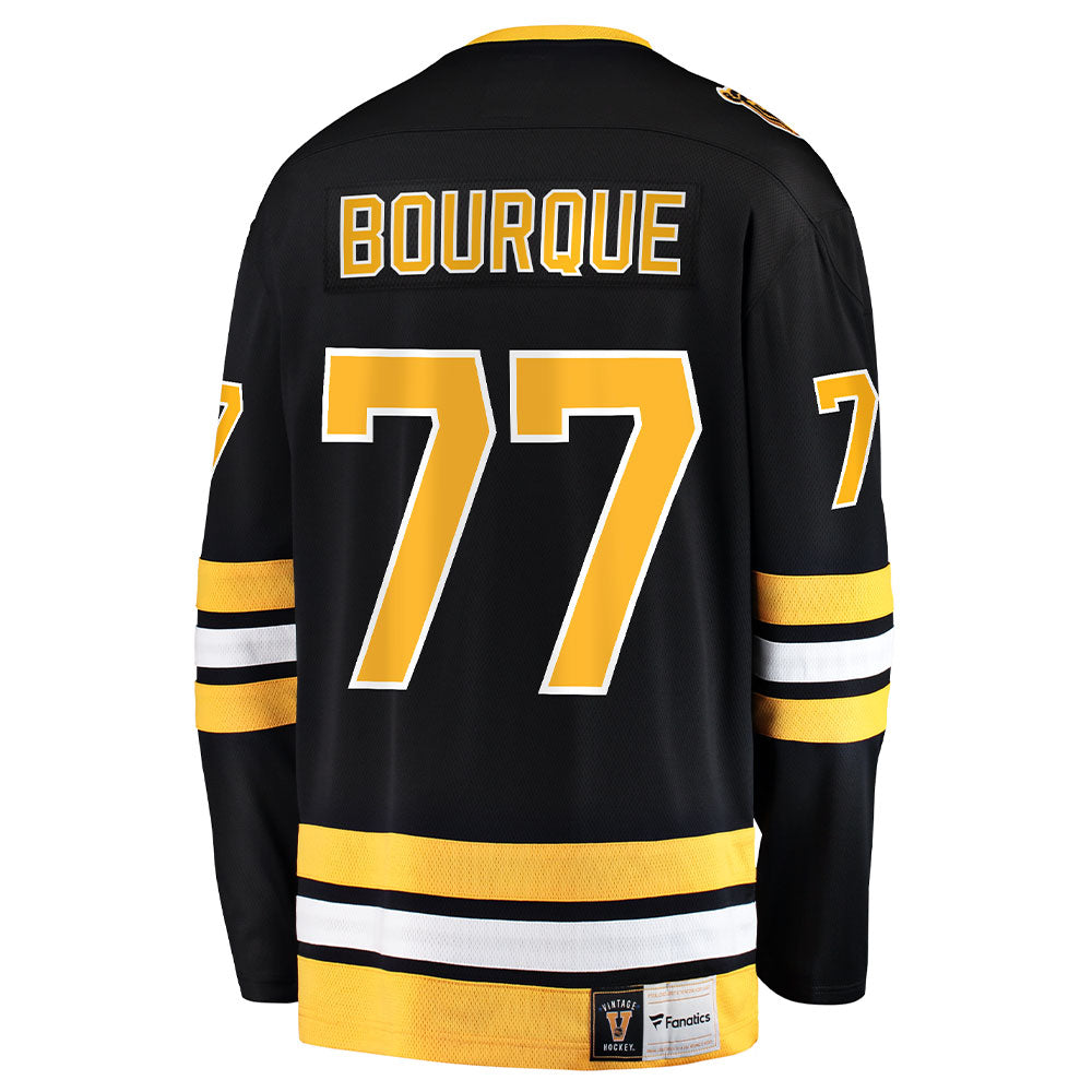 RAY BOURQUE BOSTON BRUINS FANATICS MEN'S HERITAGE BREAKAWAY JERSEY