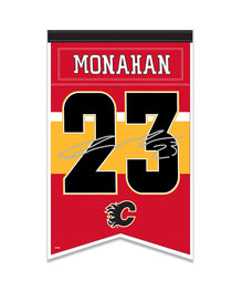 SEAN MONAHAN CALGARY FLAMES PLAYER BANNER