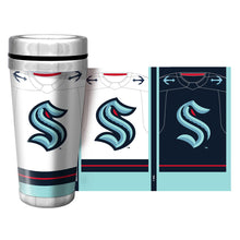 SEATTLE KRAKEN 16OZ JERSEY WRAP TRAVEL MUG