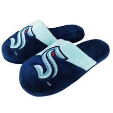 SEATTLE KRAKEN ADULT BIG LOGO SLIPPERS