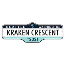 SEATTLE KRAKEN DELUXE STREET SIGN 8X23