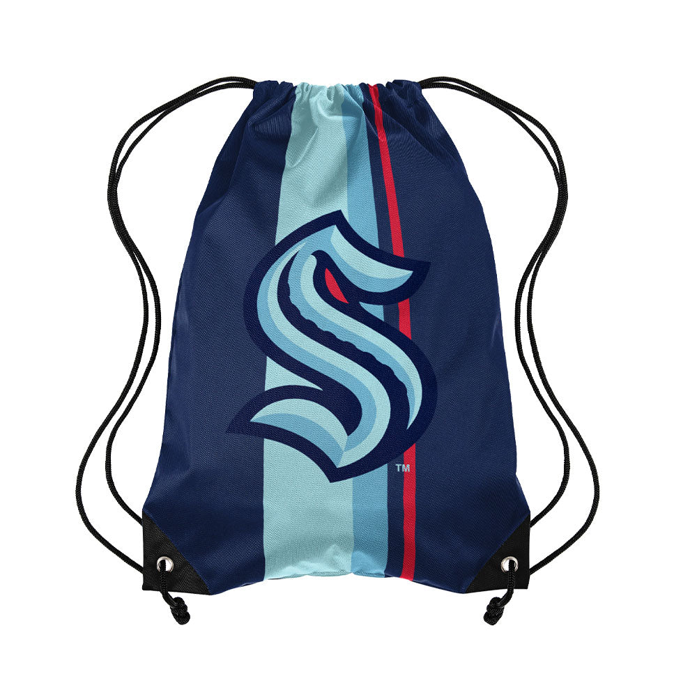 SEATTLE KRAKEN DRAWSTRING LOGO BAG