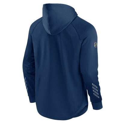 SEATTLE KRAKEN FANATICS MEN'S AUTHENTIC PRO LOCKER ROOM PULLOVER HOODIE