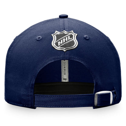 SEATTLE KRAKEN FANATICS MEN'S AUTHENTIC PRO LOCKER ROOM UNSTRUCTURED ADJUSTABLE HAT