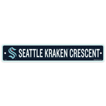 SEATTLE KRAKEN STREET SIGN 4X23