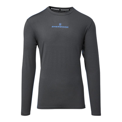 SHERWOOD HAT TRICK SENIOR COMPRESSION LONG SLEEVE SHIRT