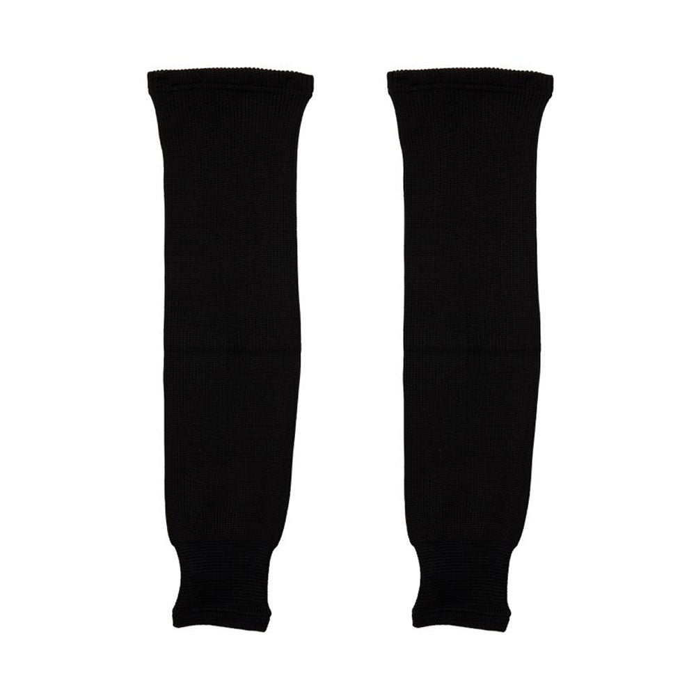 SHERWOOD 18" BLACK KNIT HOCKEY SOCKS