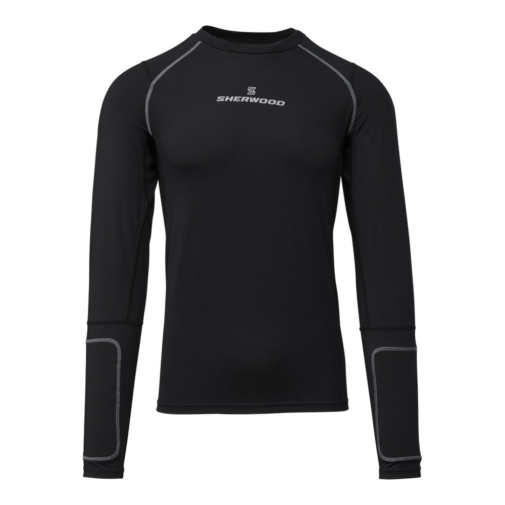 SHERWOOD REKKER JUNIOR CUT COMPRESSION LONG SLEEVE SHIRT