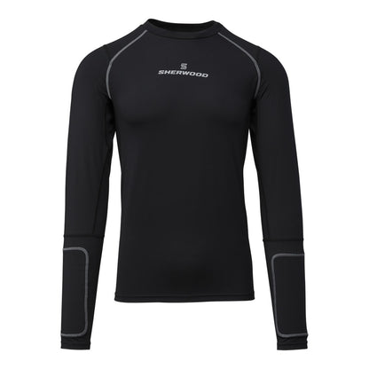 SHERWOOD REKKER JUNIOR CUT COMPRESSION LONG SLEEVE SHIRT