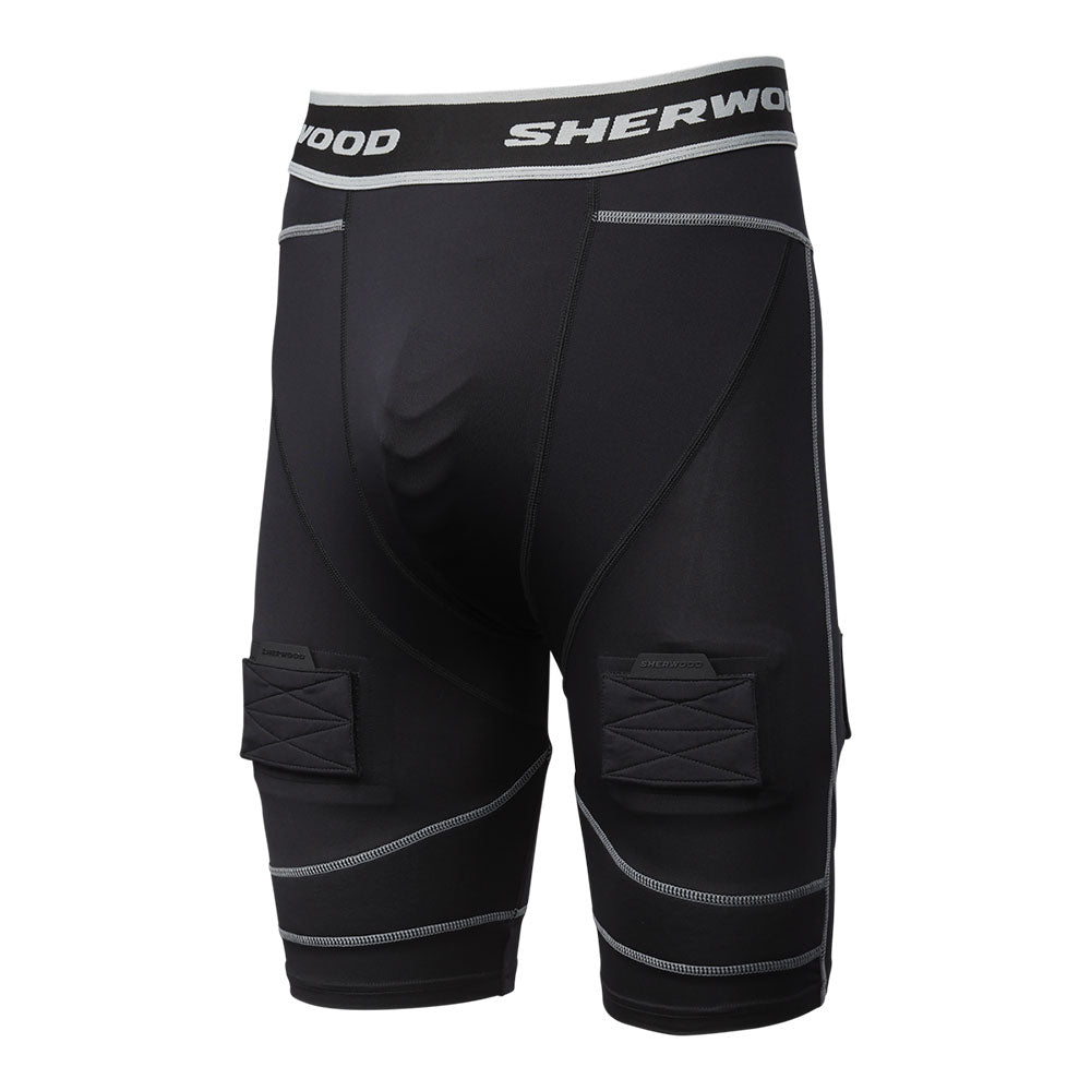 SHERWOOD REKKER SENIOR CUT COMPRESSION JOCK SHORTS