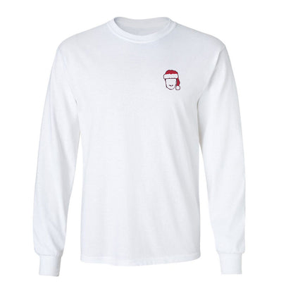 SPITTIN CHICLETS ALL I WANT FOR CHRISTMAS LONG SLEEVE SHIRT - WHITE