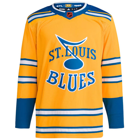St. Louis Blues Primegreen Authentic Adidas Road Jersey