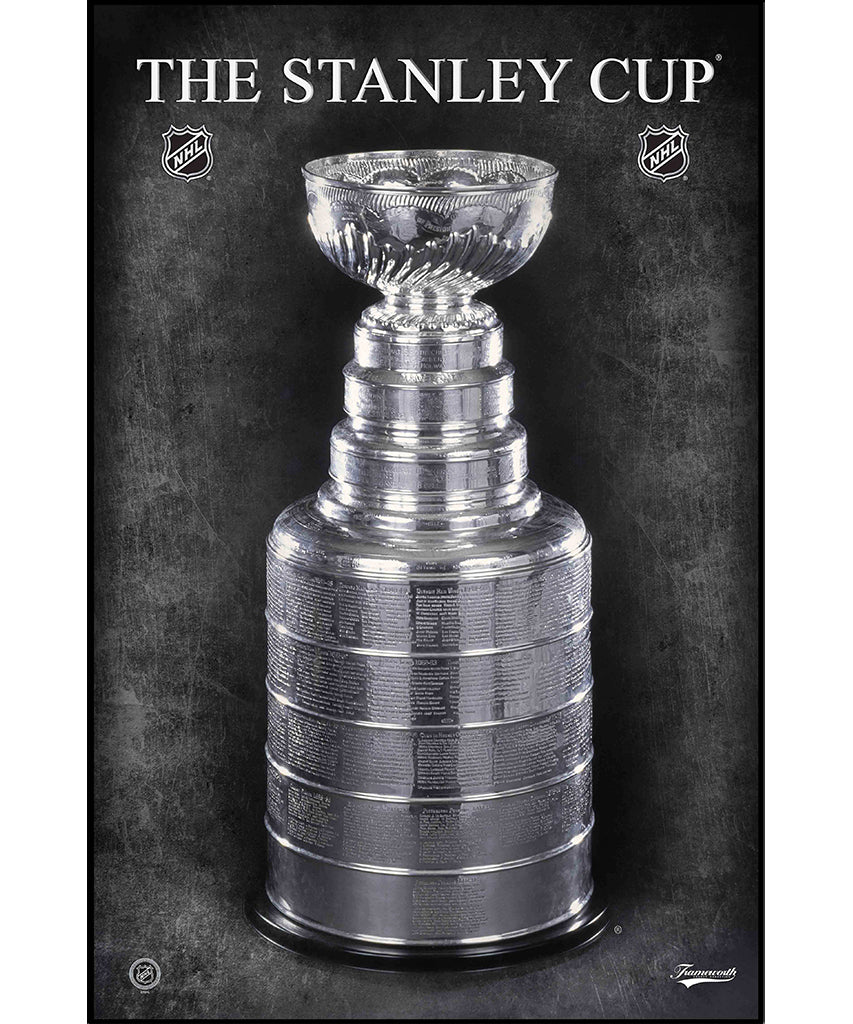 STANLEY CUP AUTHENTIC POSTER PLAQUE - 22X34 – Pro Hockey Life