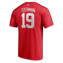 Steve Yzerman Detroit Red Wings Fanatics Adult Heritage T Shirt